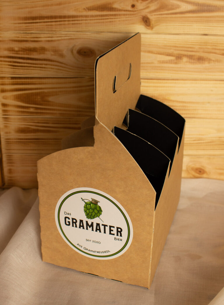 6er Träger für 0,5L Flaschen Das GRAMATER Bier